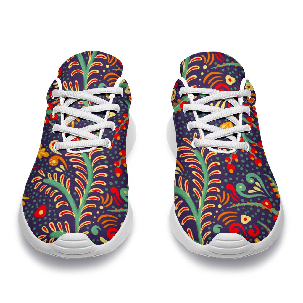 Mandala Floral Bohemian Pattern Print Sport Shoes GearFrost