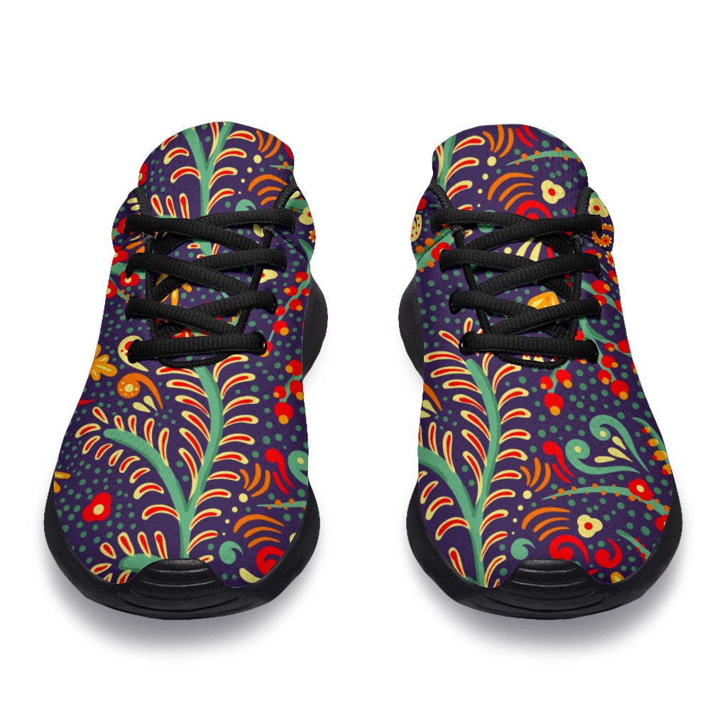 Mandala Floral Bohemian Pattern Print Sport Shoes GearFrost