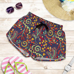Mandala Floral Bohemian Pattern Print Women's Shorts