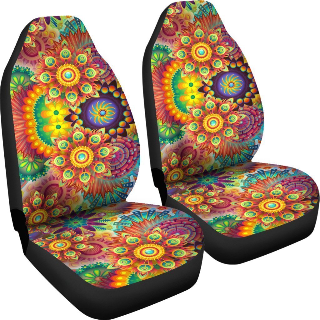 Mandala Solstice Universal Fit Car Seat Covers GearFrost