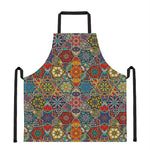 Mandala Star Bohemian Pattern Print Apron