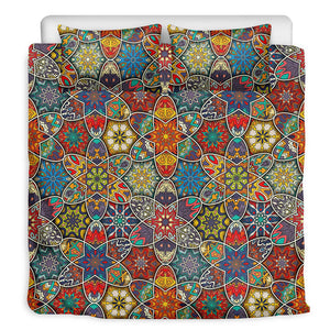 Mandala Star Bohemian Pattern Print Duvet Cover Bedding Set