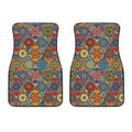Mandala Star Bohemian Pattern Print Front Car Floor Mats
