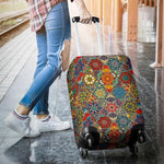 Mandala Star Bohemian Pattern Print Luggage Cover GearFrost