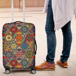 Mandala Star Bohemian Pattern Print Luggage Cover GearFrost