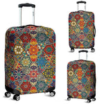 Mandala Star Bohemian Pattern Print Luggage Cover GearFrost