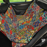 Mandala Star Bohemian Pattern Print Pet Car Back Seat Cover