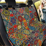 Mandala Star Bohemian Pattern Print Pet Car Back Seat Cover