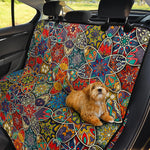 Mandala Star Bohemian Pattern Print Pet Car Back Seat Cover