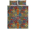 Mandala Star Bohemian Pattern Print Quilt Bed Set