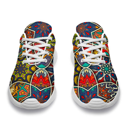 Mandala Star Bohemian Pattern Print Sport Shoes GearFrost