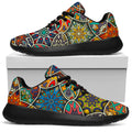 Mandala Star Bohemian Pattern Print Walking Shoes