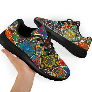 Mandala Star Bohemian Pattern Print Sport Shoes GearFrost