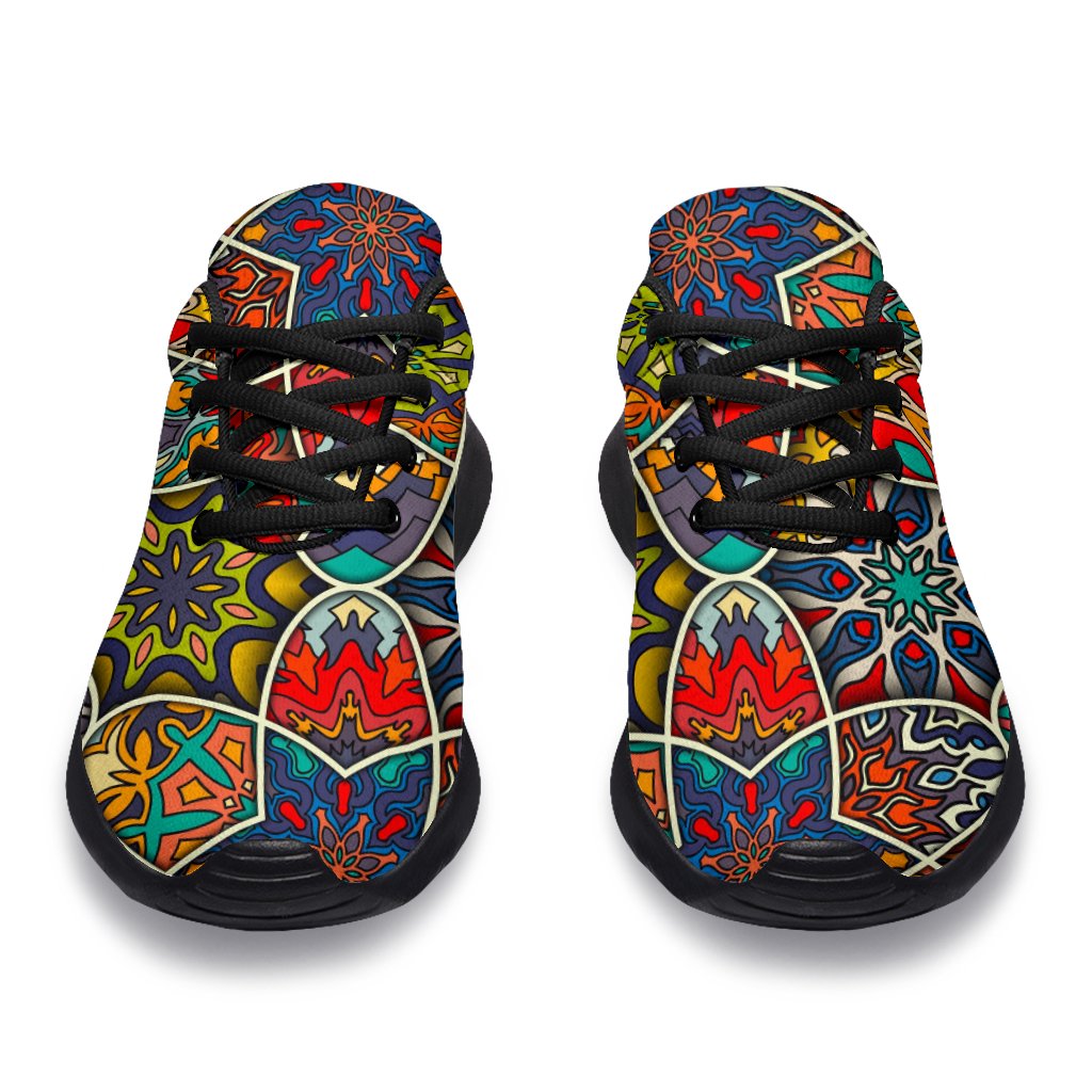 Mandala Star Bohemian Pattern Print Sport Shoes GearFrost