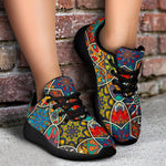 Mandala Star Bohemian Pattern Print Sport Shoes GearFrost