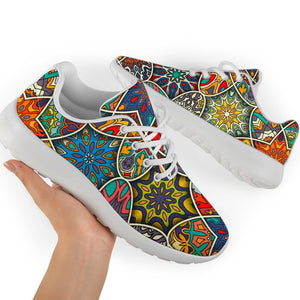 Mandala Star Bohemian Pattern Print Sport Shoes GearFrost