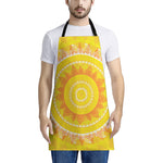 Mandala Sun Print Apron