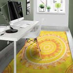 Mandala Sun Print Area Rug