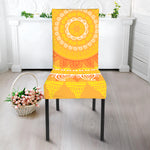 Mandala Sun Print Dining Chair Slipcover