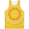 Mandala Sun Print Men's Tank Top