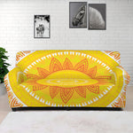 Mandala Sun Print Sofa Cover