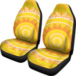 Mandala Sun Print Universal Fit Car Seat Covers