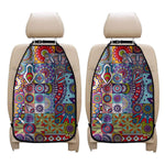 Mandala Tile Bohemian Pattern Print Car Seat Organizers