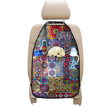Mandala Tile Bohemian Pattern Print Car Seat Organizers