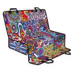 Mandala Tile Bohemian Pattern Print Pet Car Back Seat Cover