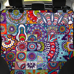 Mandala Tile Bohemian Pattern Print Pet Car Back Seat Cover
