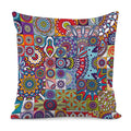Mandala Tile Bohemian Pattern Print Pillow Cover