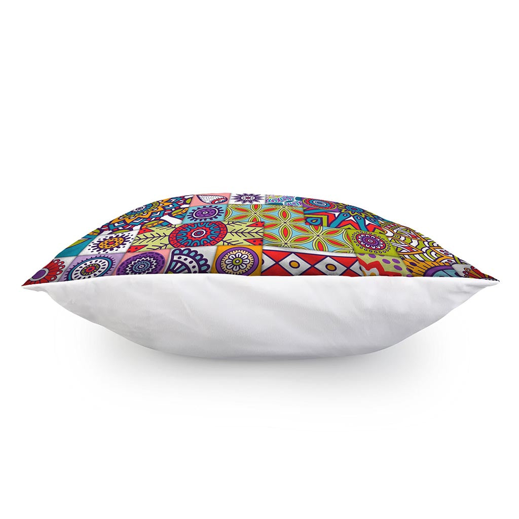 Mandala Tile Bohemian Pattern Print Pillow Cover