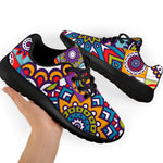 Mandala Tile Bohemian Pattern Print Sport Shoes GearFrost