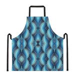 Mandala Waves Bohemian Pattern Print Apron