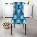 Mandala Waves Bohemian Pattern Print Dining Chair Slipcover