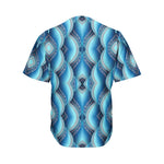 Mandala Waves Bohemian Pattern Print Men's Baseball Jersey