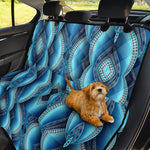 Mandala Waves Bohemian Pattern Print Pet Car Back Seat Cover