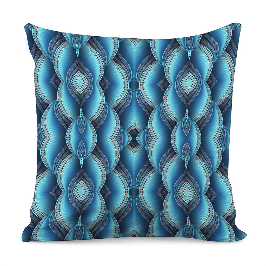 Mandala Waves Bohemian Pattern Print Pillow Cover