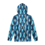 Mandala Waves Bohemian Pattern Print Pullover Hoodie