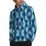 Mandala Waves Bohemian Pattern Print Pullover Hoodie