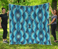 Mandala Waves Bohemian Pattern Print Quilt