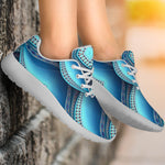 Mandala Waves Bohemian Pattern Print Sport Shoes GearFrost