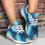 Mandala Waves Bohemian Pattern Print Sport Shoes GearFrost