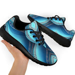 Mandala Waves Bohemian Pattern Print Sport Shoes GearFrost