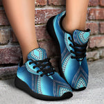 Mandala Waves Bohemian Pattern Print Sport Shoes GearFrost
