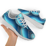 Mandala Waves Bohemian Pattern Print Sport Shoes GearFrost