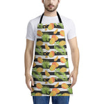 Mango Fruit Striped Pattern Print Apron