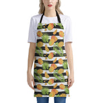 Mango Fruit Striped Pattern Print Apron