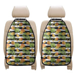 Mango Fruit Striped Pattern Print Car Seat Organizers