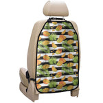 Mango Fruit Striped Pattern Print Car Seat Organizers